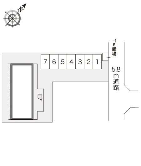 今治市末広町３丁目 月極駐車場
